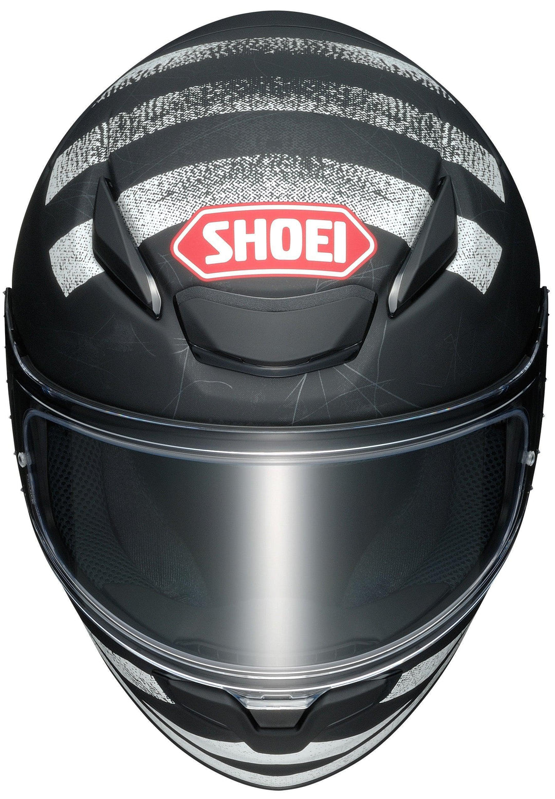 Shoei RF-1400 Scanner Helmet - TC-5 Matte Black/White - Size XL - OPEN BOX - Motor Psycho Sport