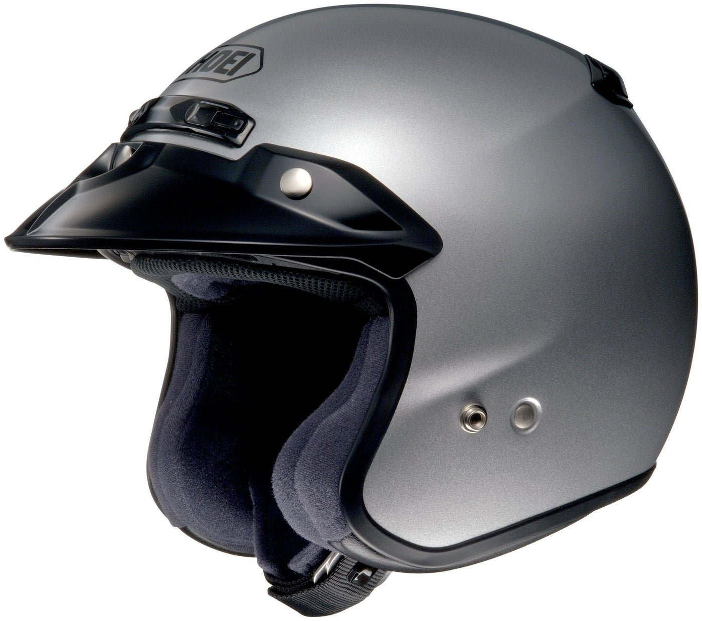 Shoei RJ Platinum-R Open-Face Helmet - Light Silver - Motor Psycho Sport