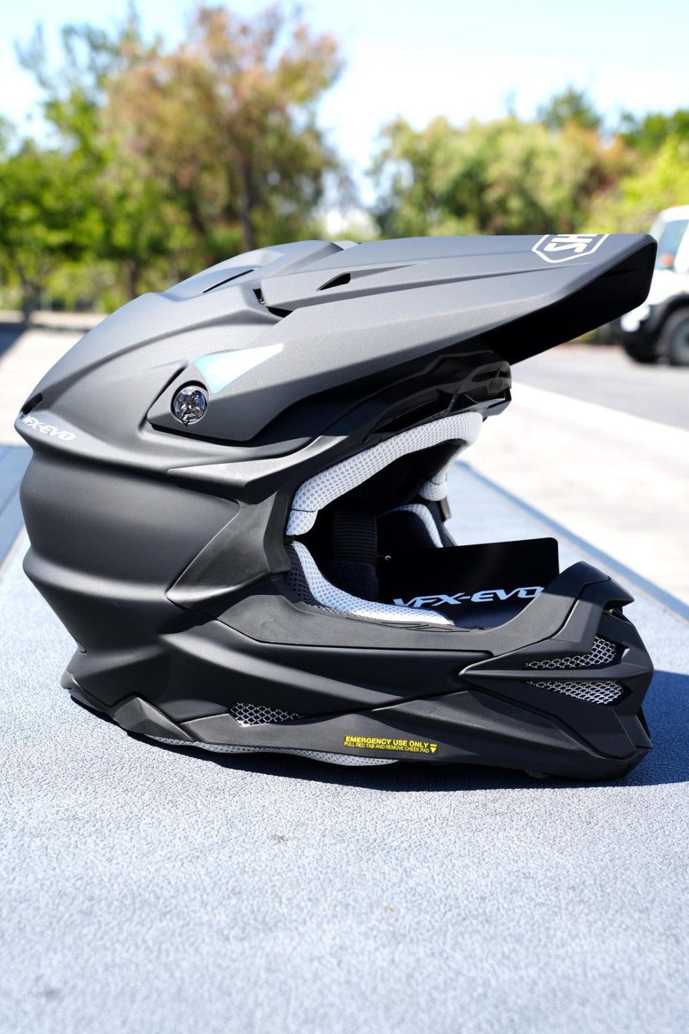 Shoei VFX-EVO Helmet - Matte Black - Motor Psycho Sport