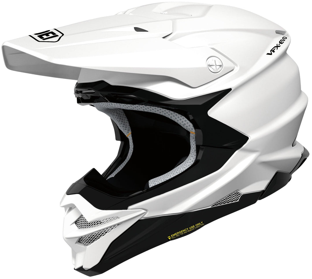 Shoei VFX-EVO Helmet - White - Motor Psycho Sport