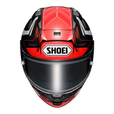 Shoei X-15 Escalate Helmet - TC-1 Red/Black/White - Motor Psycho Sport