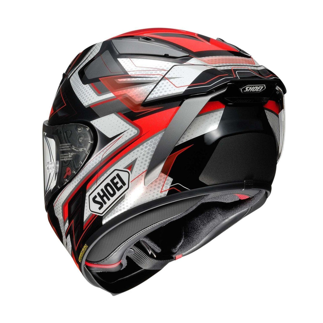 Shoei X-15 Escalate Helmet - TC-1 Red/Black/White - Motor Psycho Sport