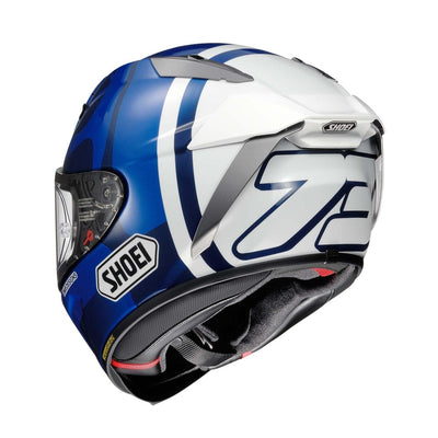 Shoei X-15 Helmet - Marquez 73 V2 TC-2 - Motor Psycho Sport