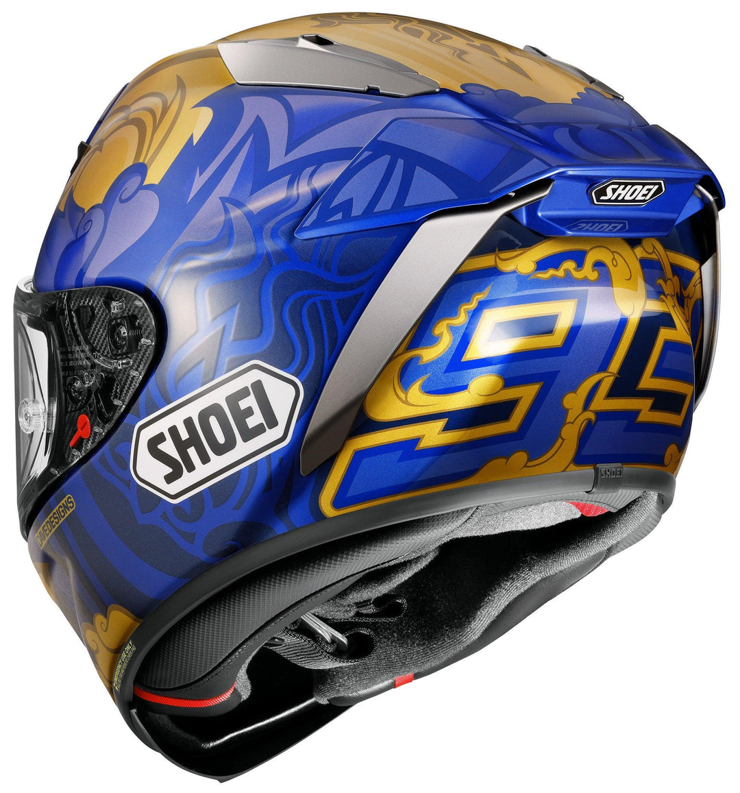 Shoei X-15 Helmet - Marquez Thai TC-1 - Motor Psycho Sport