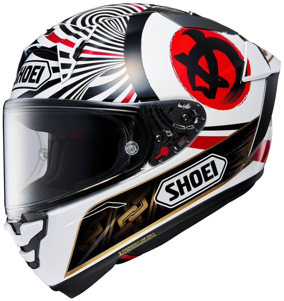Shoei X-15 Marquez Motegi 4 Helmet - TC-1 - Motor Psycho Sport