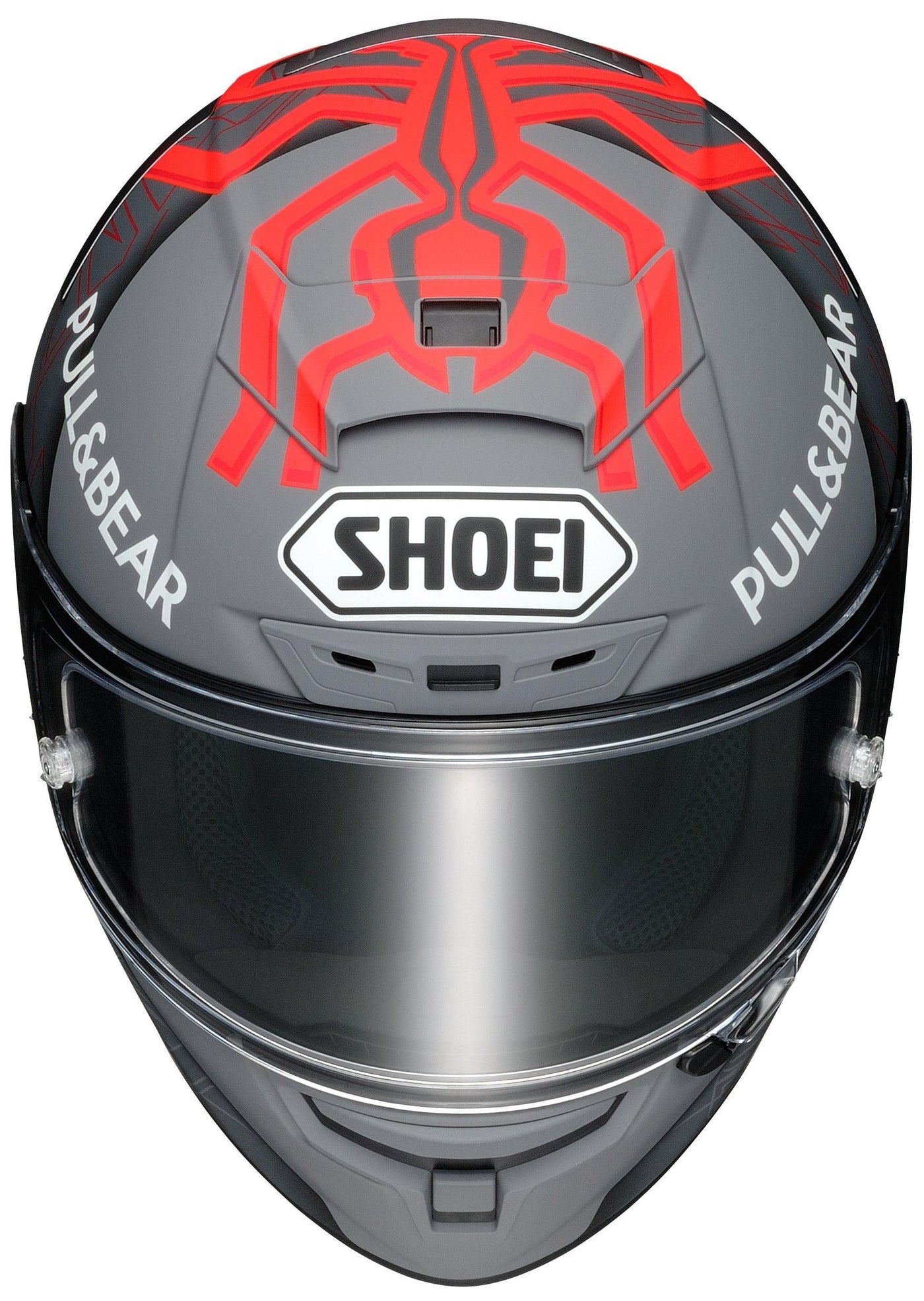 Shoei X-Fourteen Marquez Black Concept 2.0 Helmet - TC-1 Matte Gray/Black/Red - Motor Psycho Sport