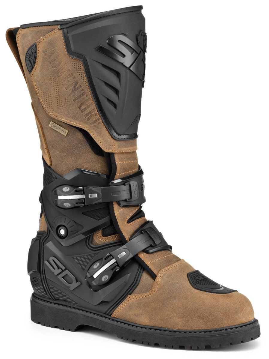 Sidi Adventure 2 Gore Touring Boots - Tobacco - Motor Psycho Sport