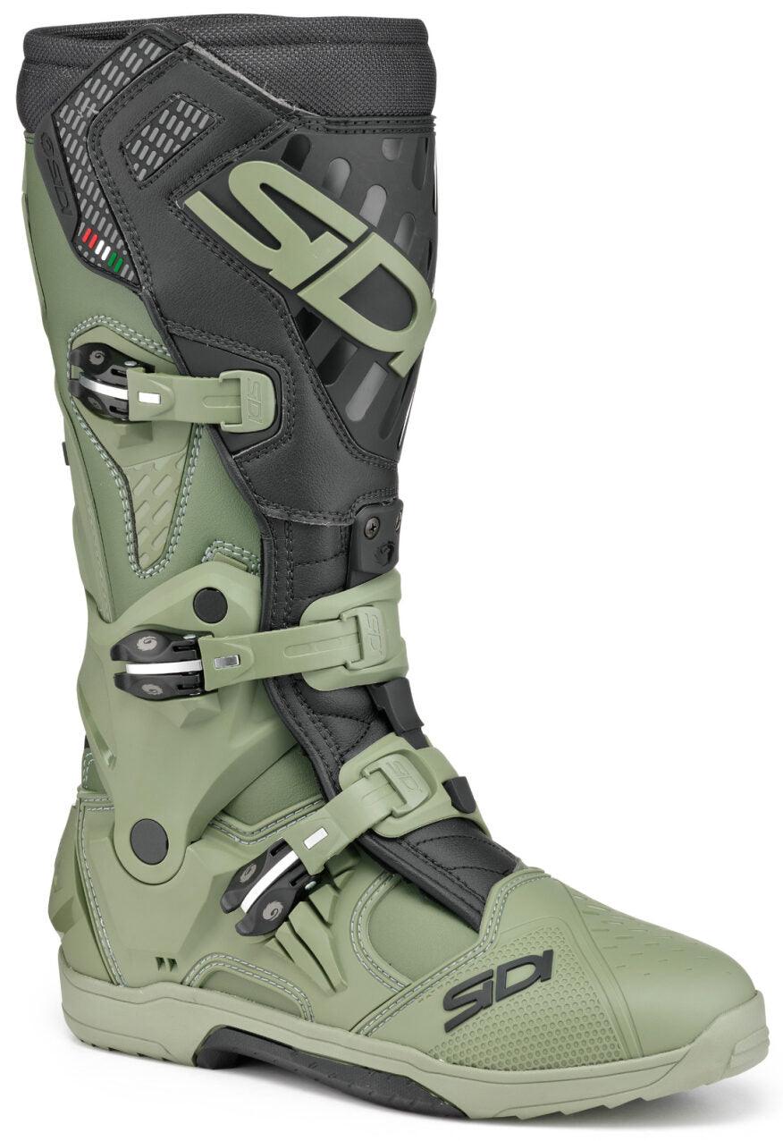 Sidi Crossair SL Army/Black Boots - Limited Edition - Motor Psycho Sport