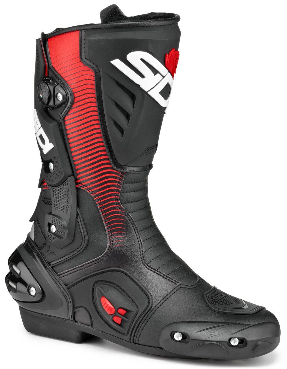 Sidi Vertigo 2 Road Race Boots - Black/Red - Motor Psycho Sport