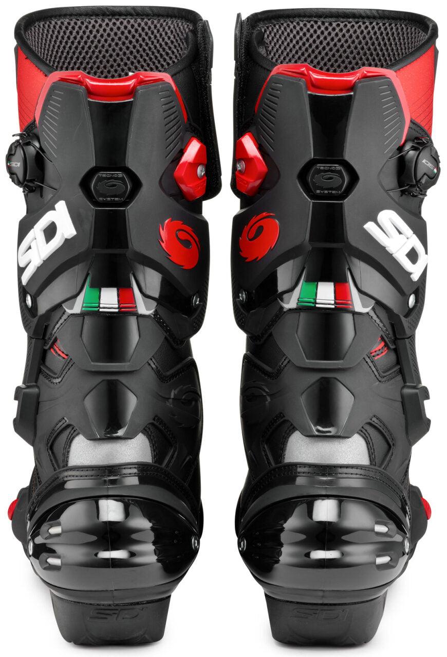 Sidi Vertigo 2 Road Race Boots - Black/Red - Motor Psycho Sport