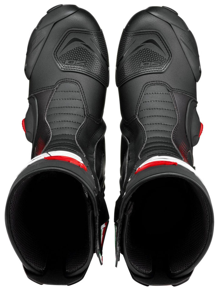 Sidi Vertigo 2 Road Race Boots - Black/Red - Motor Psycho Sport