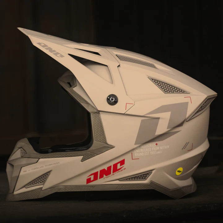 One Industries X-297 HELMET -  FOCUS STONE GRAY
