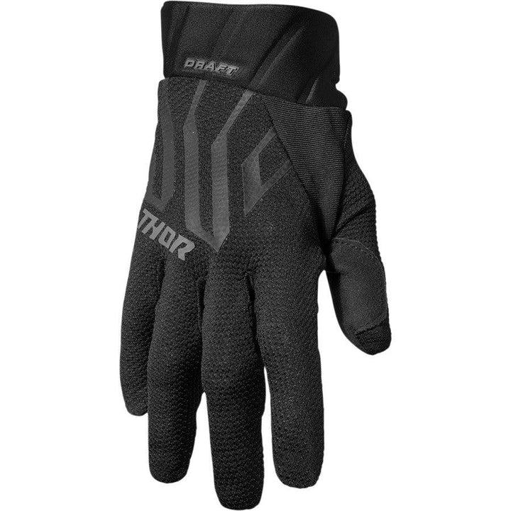 Thor Draft Black/Charcoal Gloves - Motor Psycho Sport