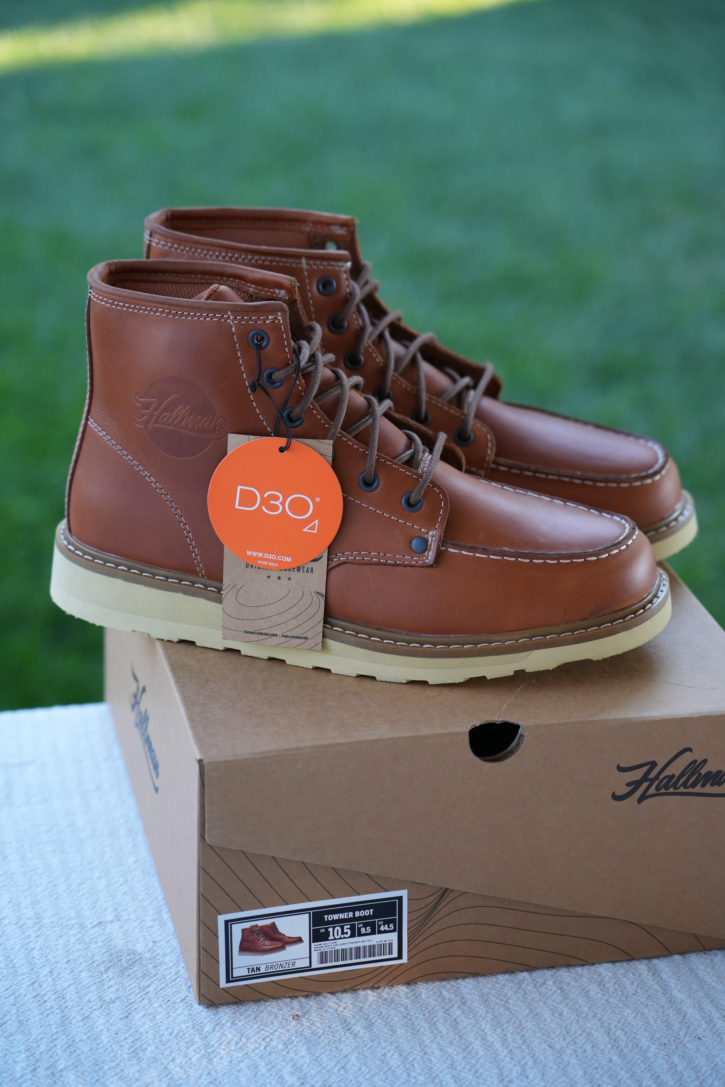 Thor Hallman Towner Boots - Brown – Motor Psycho Sport