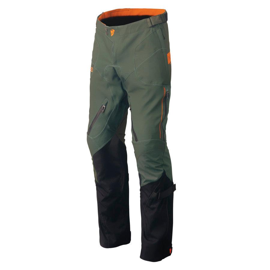 Thor Range Pants - Army/Orange - Motor Psycho Sport