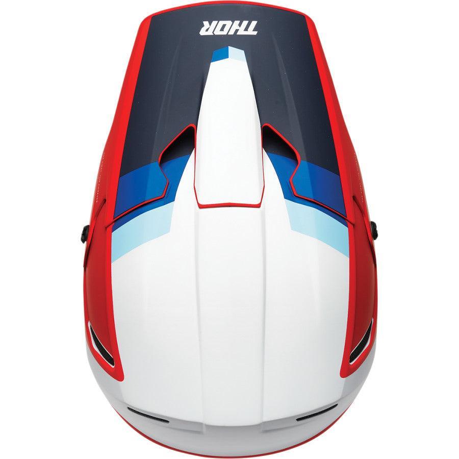 Thor Reflex Apex Red/White/Blue Helmet 2022 - Motor Psycho Sport