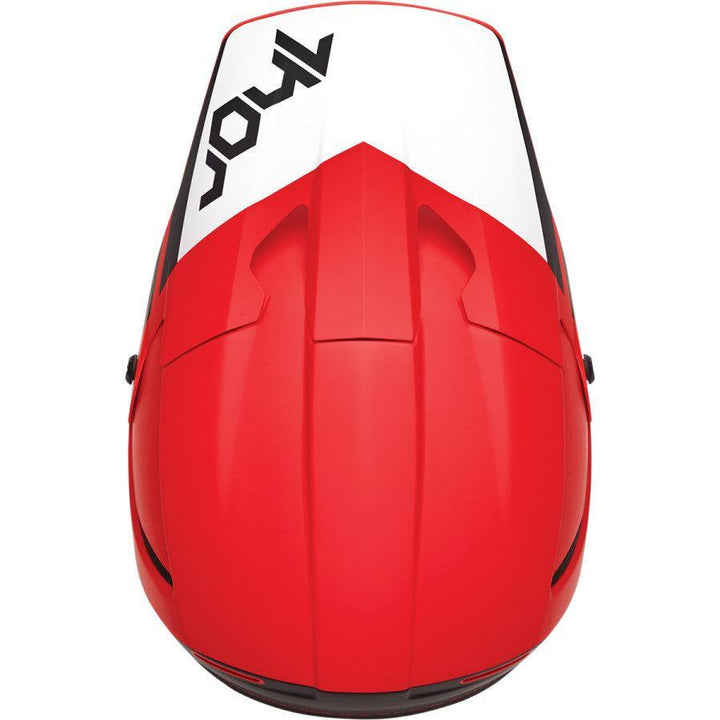 Thor Reflex Cube Light Red/Black Helmet 2022 - Motor Psycho Sport