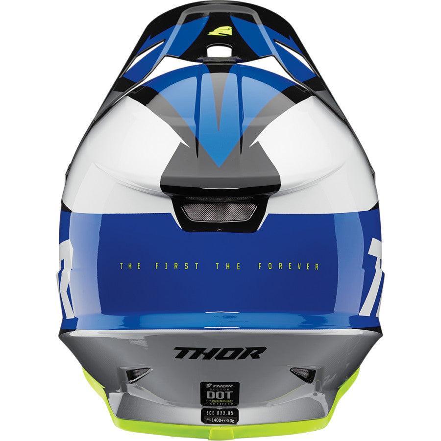 Thor Sector Fader Blue/Black Helmet 2022 - Motor Psycho Sport