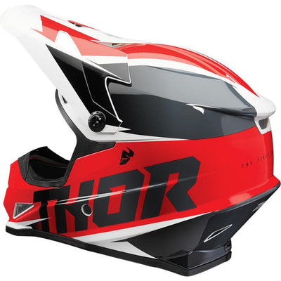 Thor Sector Fader Red/Black Helmet 2022 - Motor Psycho Sport