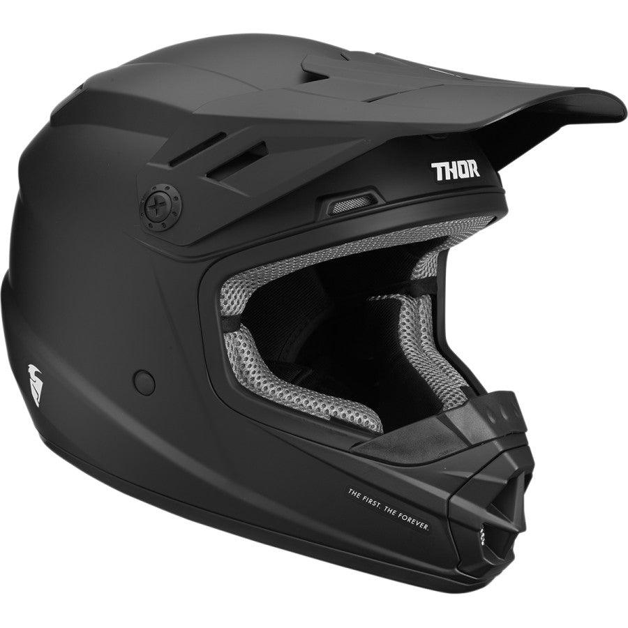 Thor Youth Sector Blackout Helmet - Motor Psycho Sport