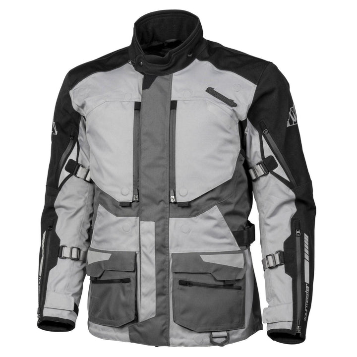 Tourmaster Highlander Wp Jacket - Grey/Grey - Size 2XL - Motor Psycho Sport