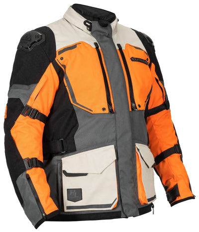 Tourmaster Horizon Line The Trek Jacket - Orange/Sand - Motor Psycho Sport