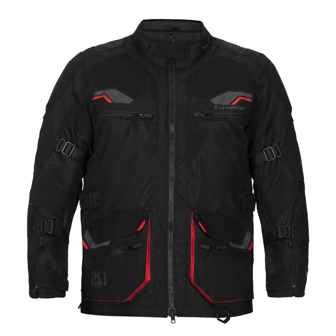 Tourmaster Men's Ridgecrest Mesh Adventure Jacket - Black - Motor Psycho Sport