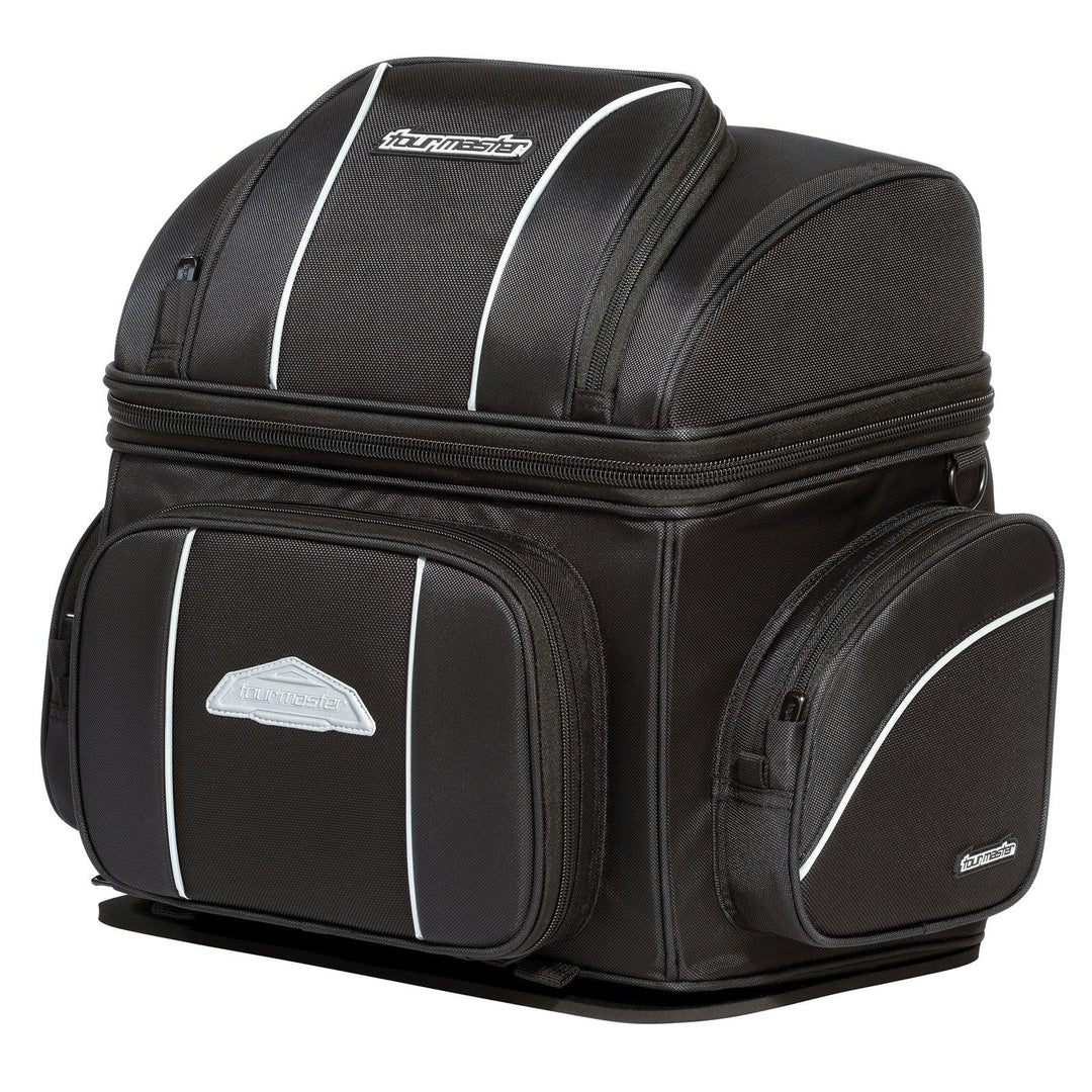 Tourmaster Nylon Cruiser Iv Sissybar Bag - Black - Motor Psycho Sport