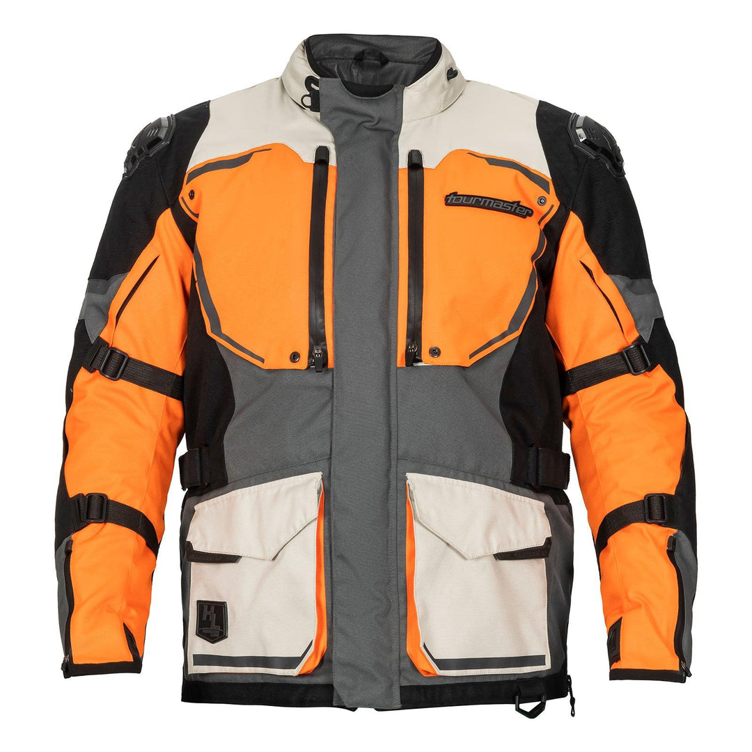 Tourmaster The Trek Adventure Jacket - Orange/Sand - Motor Psycho Sport