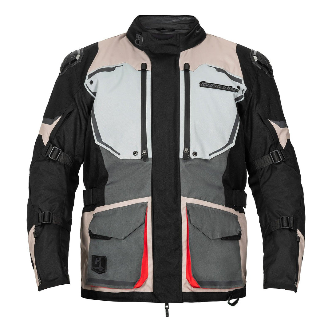 Tourmaster The Trek Adventure Jacket - Sand/Grey - Motor Psycho Sport