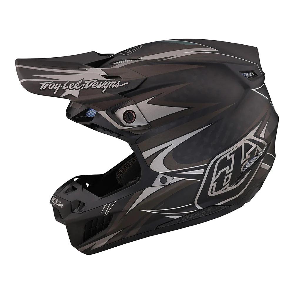 Troy Lee Designs SE5 Carbon Helmet W/MIPS Inferno Black - Motor Psycho Sport