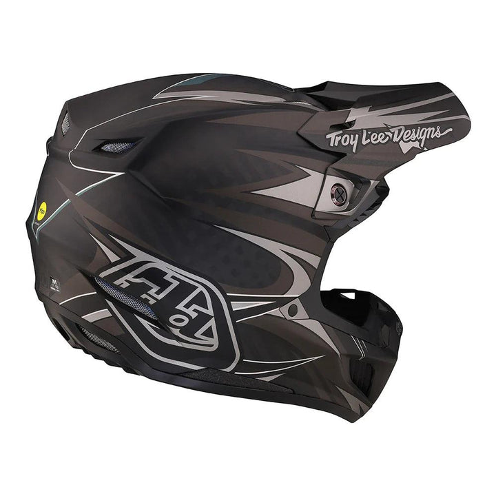 Troy Lee Designs SE5 Carbon Helmet W/MIPS Inferno Black - Motor Psycho Sport