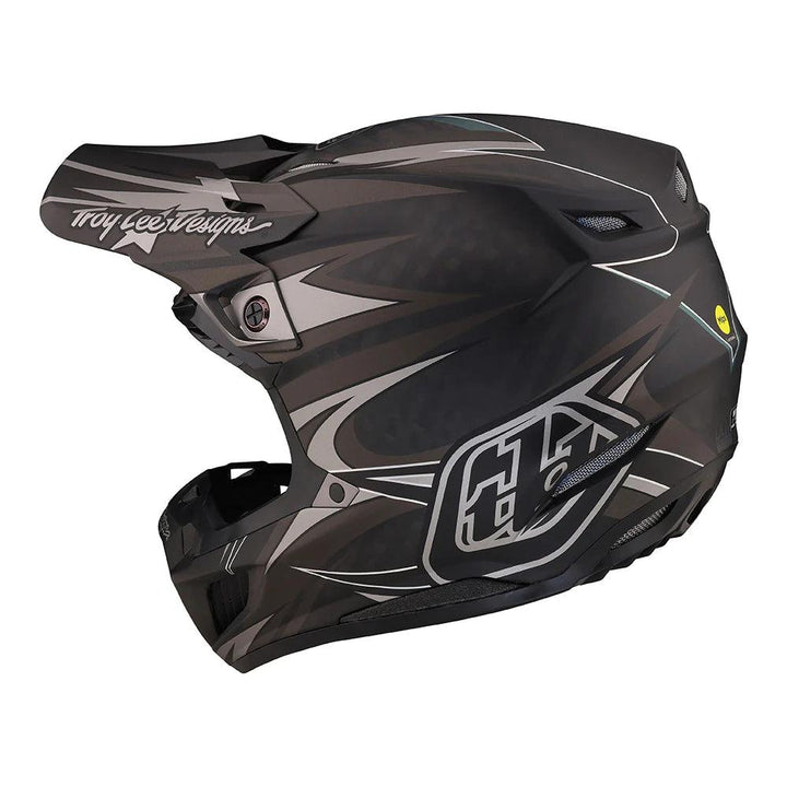 Troy Lee Designs SE5 Carbon Helmet W/MIPS Inferno Black - Motor Psycho Sport