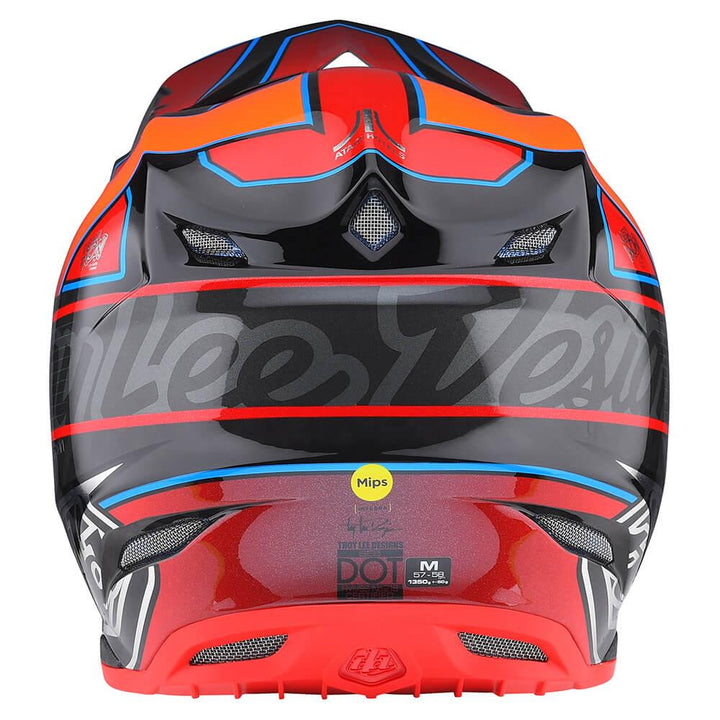 Troy Lee Designs SE5 Carbon Helmet W/MIPS Team Red - Motor Psycho Sport