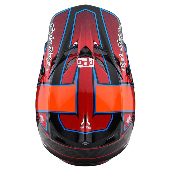 Troy Lee Designs SE5 Carbon Helmet W/MIPS Team Red - Motor Psycho Sport
