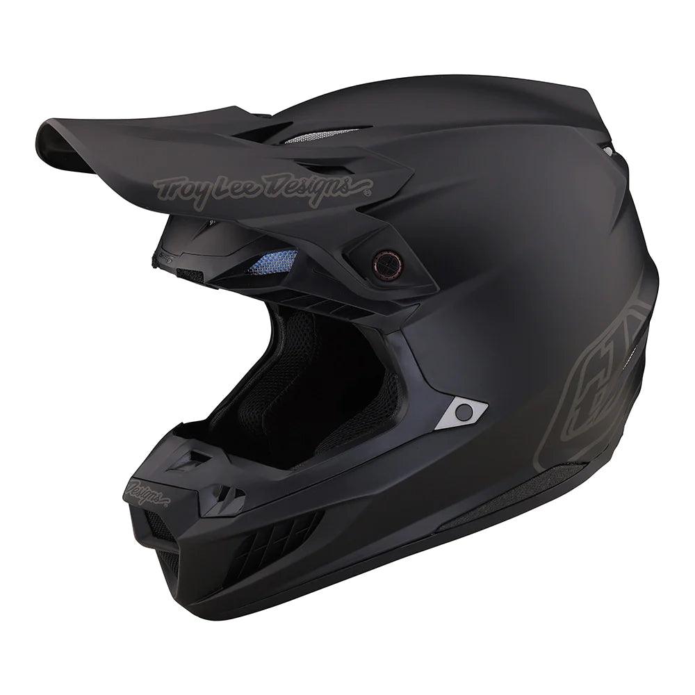 Troy Lee Designs SE5 Composite Helmet W/MIPS Core Black - Motor Psycho Sport