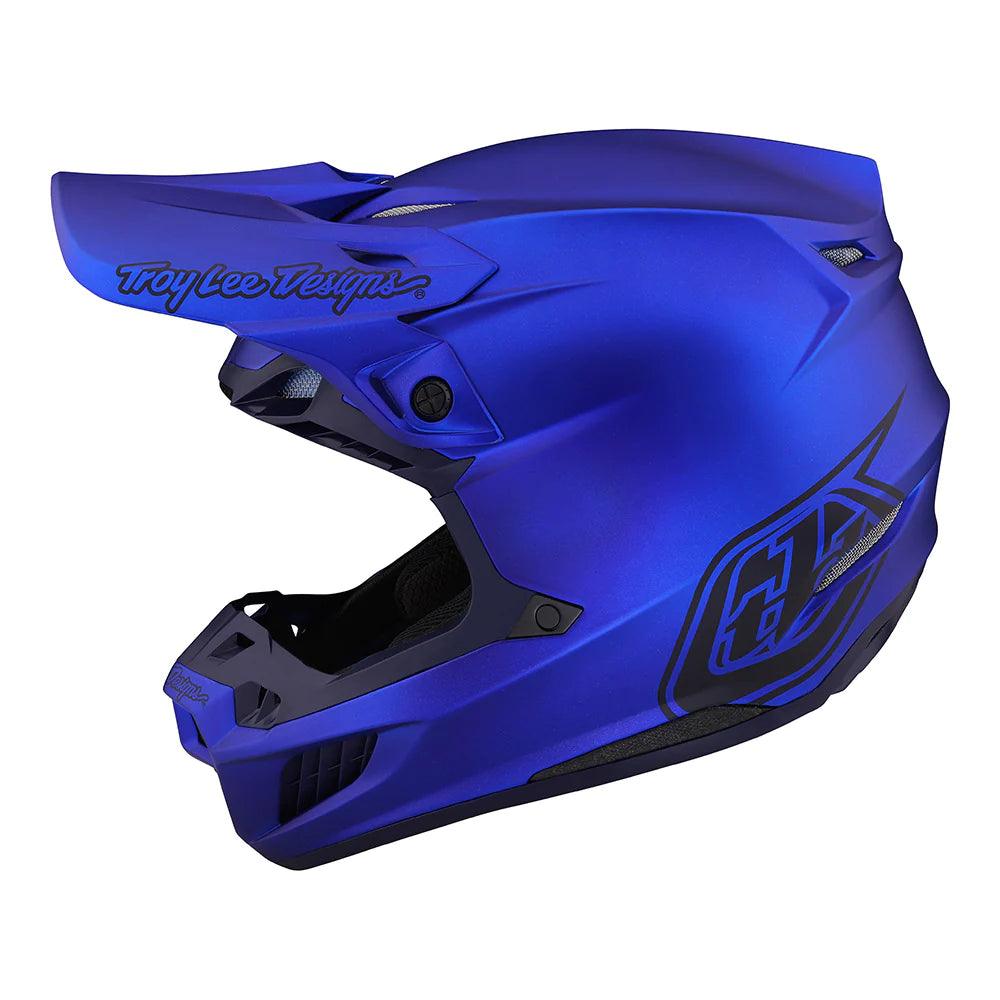 Troy Lee Designs SE5 Composite Helmet W/MIPS Core Blue - Motor Psycho Sport