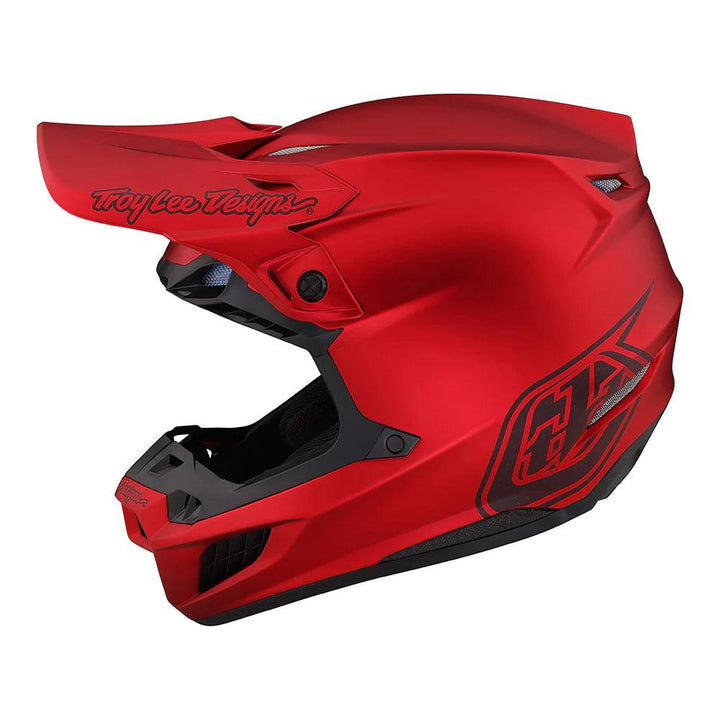 Troy Lee Designs SE5 Composite Helmet W/MIPS Core Red - Motor Psycho Sport