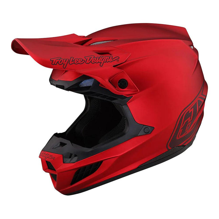 Troy Lee Designs SE5 Composite Helmet W/MIPS Core Red - Motor Psycho Sport