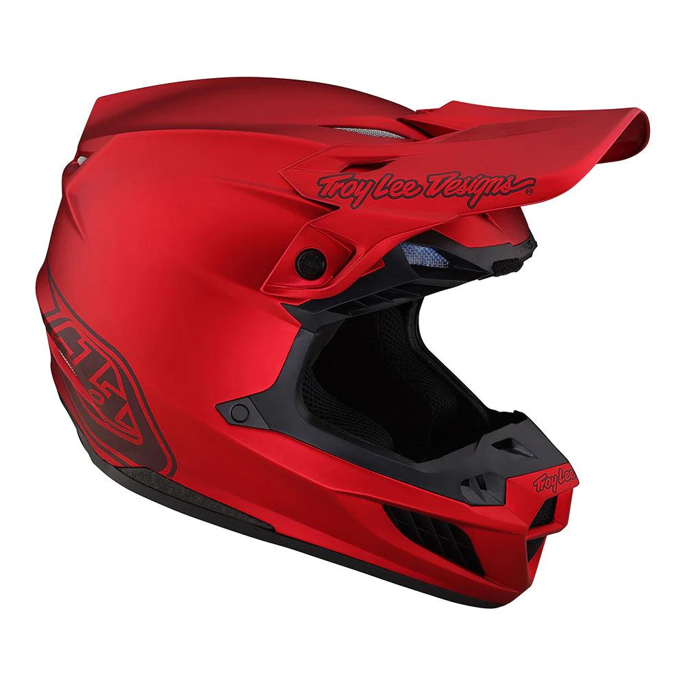 Troy Lee Designs SE5 Composite Helmet W/MIPS Core Red - Motor Psycho Sport