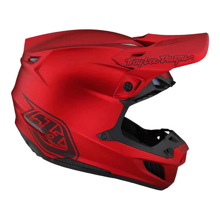 Troy Lee Designs SE5 Composite Helmet W/MIPS Core Red - Motor Psycho Sport