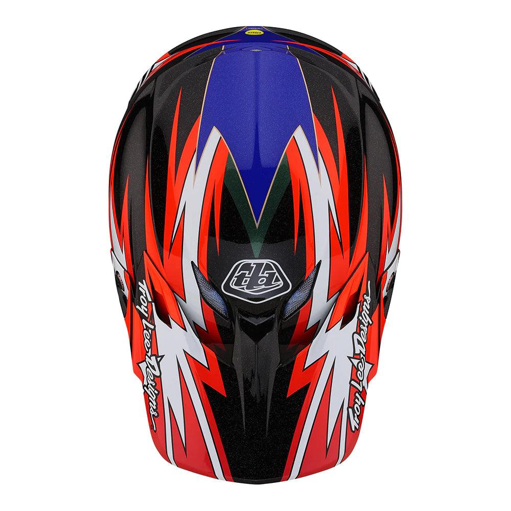 Troy Lee Designs SE5 Composite Helmet W/MIPS Inferno Red - Motor Psycho Sport