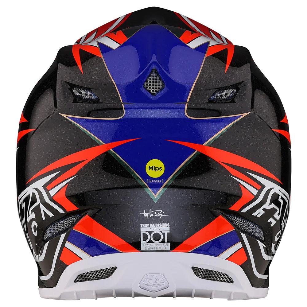 Troy Lee Designs SE5 Composite Helmet W/MIPS Inferno Red - Motor Psycho Sport