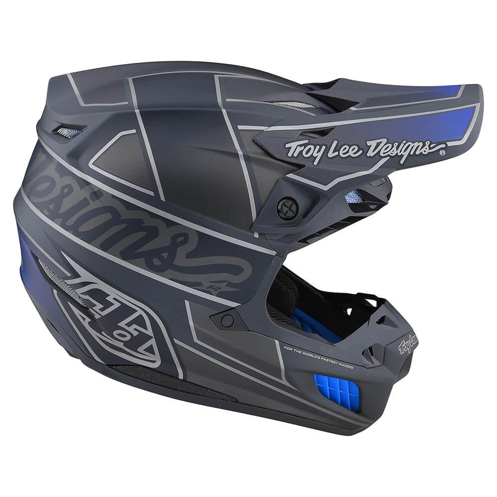 Troy Lee Designs SE5 Composite Helmet W/MIPS Team Gray - Motor Psycho Sport