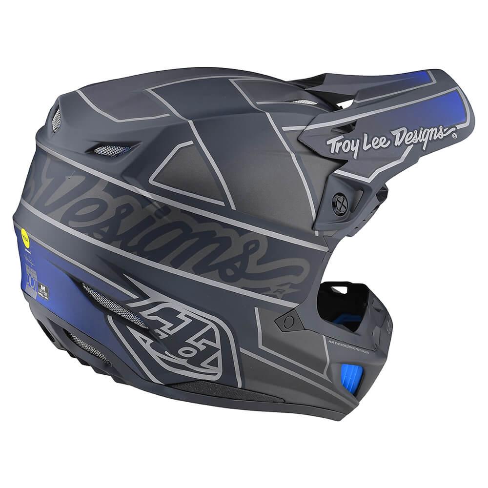 Troy Lee Designs SE5 Composite Helmet W/MIPS Team Gray - Motor Psycho Sport