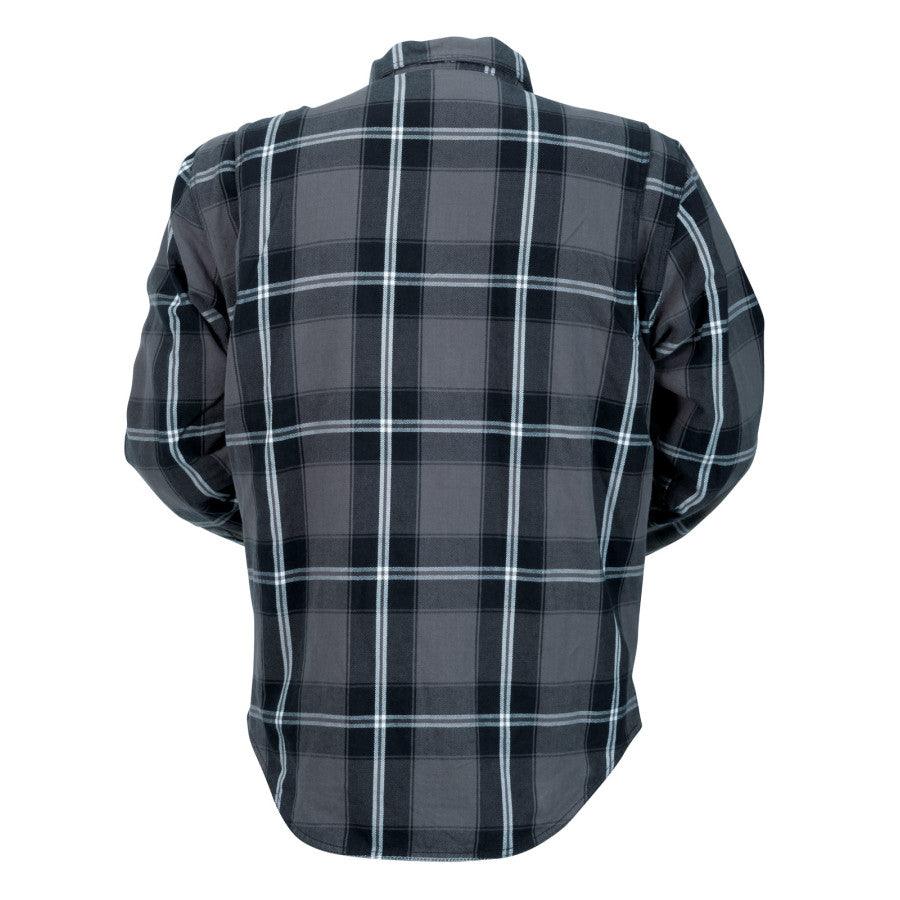 Z1R Ashwood Flannel Shirt - Gray - Motor Psycho Sport