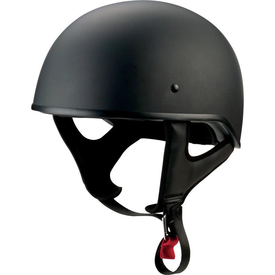 Z1R CC Beanie Solid Helmet - Flat Black - Motor Psycho Sport
