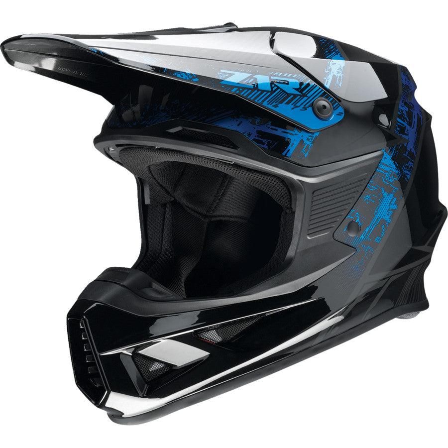 Z1R F.I. Fractal MIPS Helmet - Blue - Motor Psycho Sport