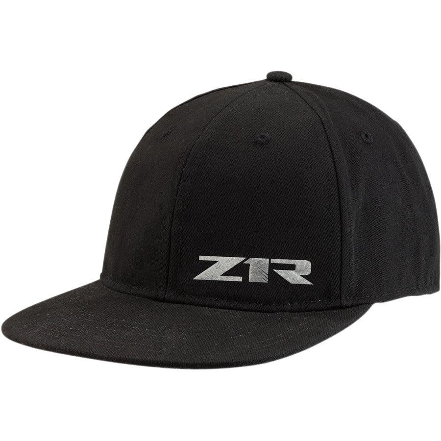 Z1R Flat Bill Hat - Black - Motor Psycho Sport