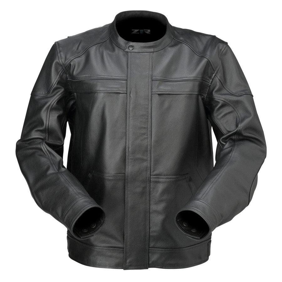 Z1R Justifier Leather Jacket - Black - Motor Psycho Sport